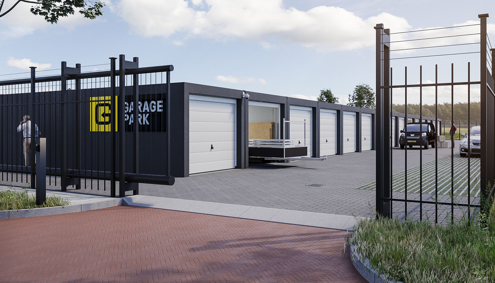 Garageboxen in beeld