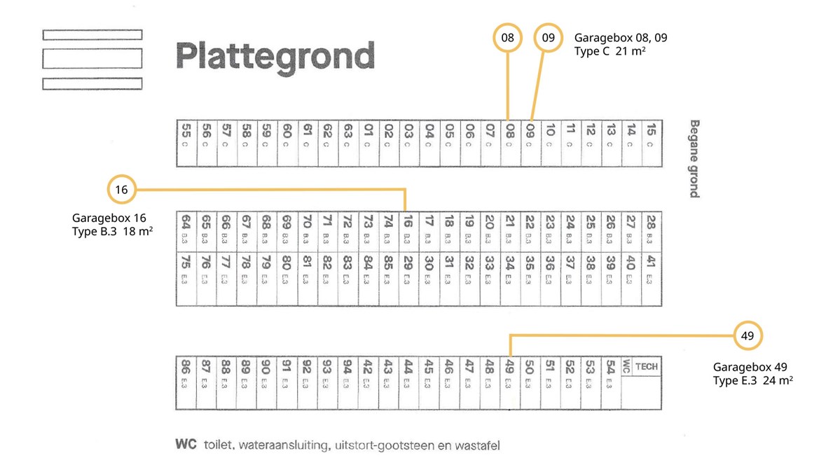GarageparkDH-Plattegrond